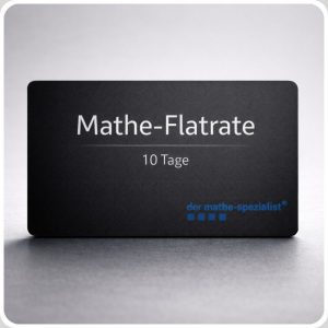 Mathe-Flatrate 10 Tage