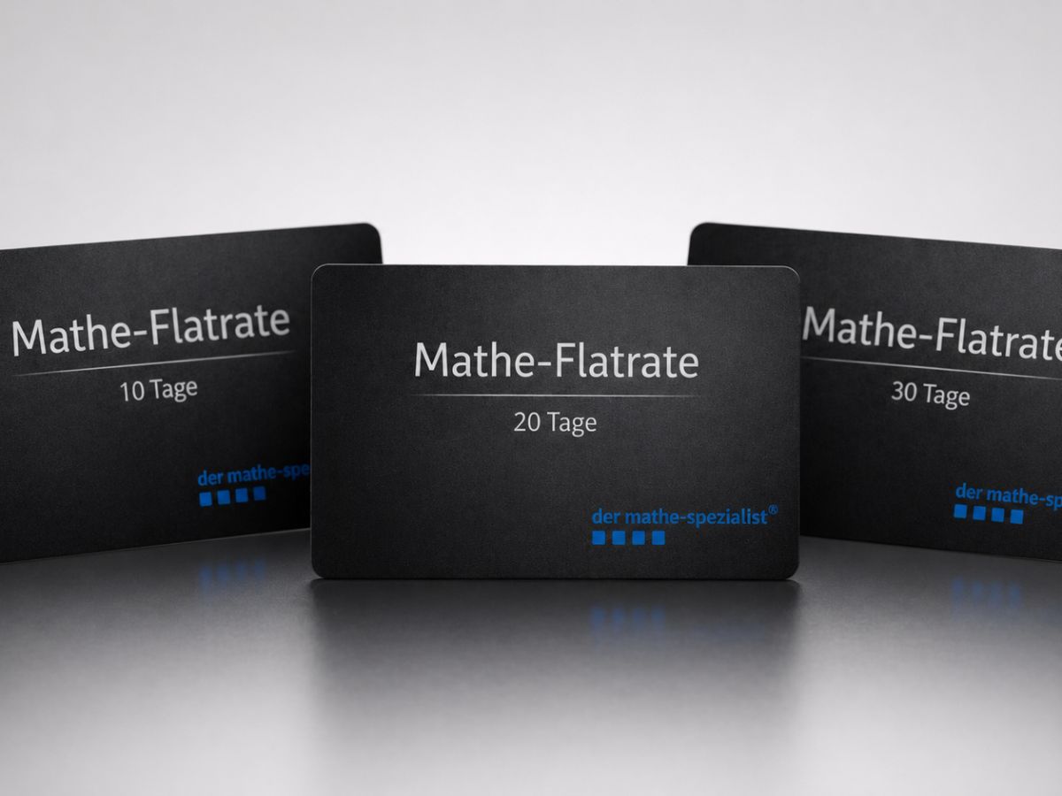 Mathe-Nachhilfe Flatrate