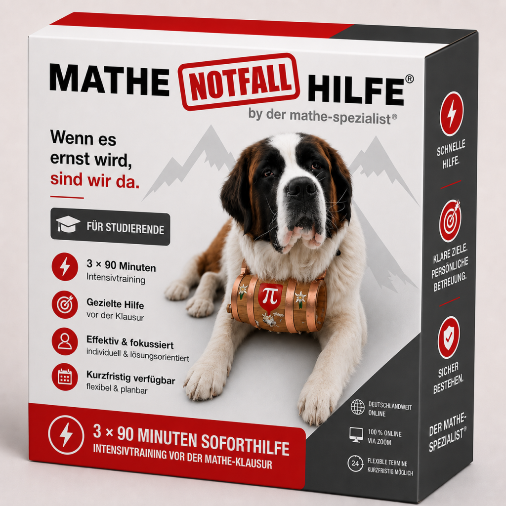 MATHE-NOTFALL-HILFE für Studierende
