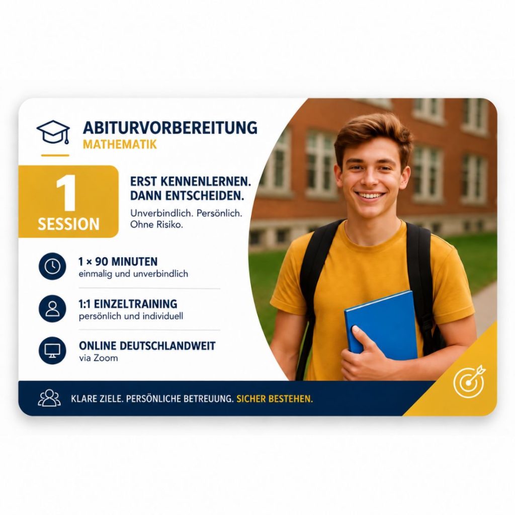 Kennenlern-Session für Abiturienten